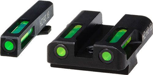 Hiviz GLN329 Sight Systems, Litewave H3 Tritium/Litepipe, Glock 45 ACP/10mm view 2