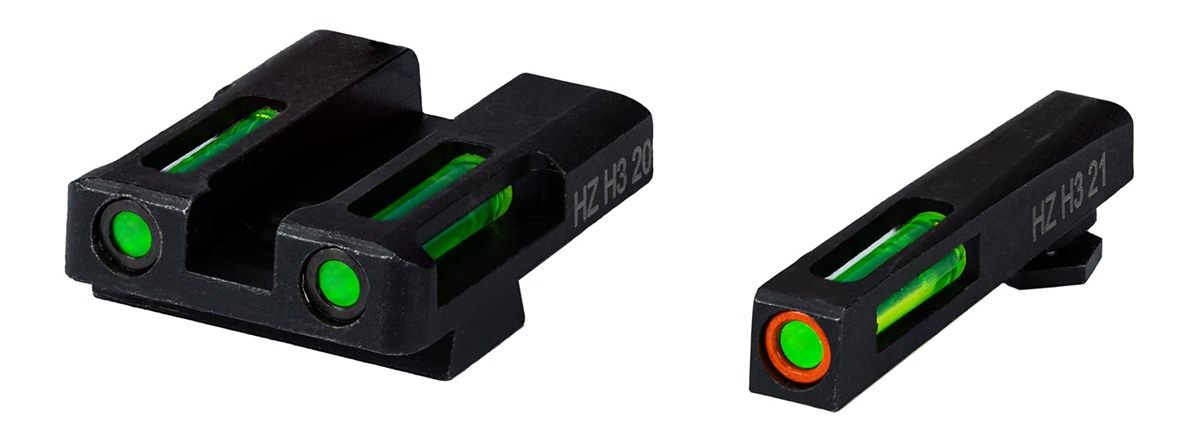 Hiviz Litewave H3 Sight Tritium LitePipe Day/Night for All Glock Models Cha view 2