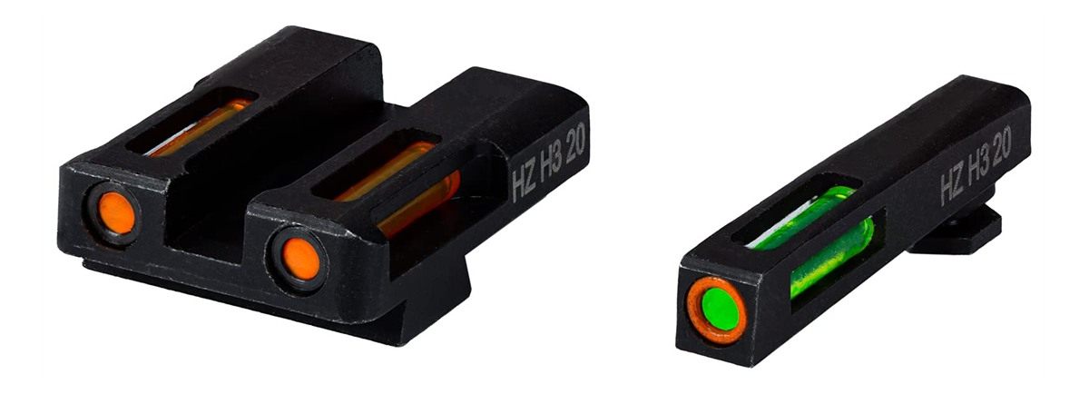 Hiviz Litewave H3 Sight Tritium LitePipe Day/Night for All Glock Models Cha
