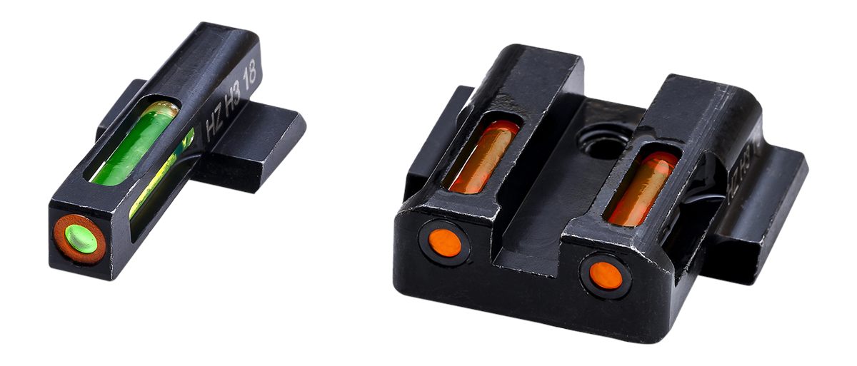 Hiviz Litewave H3 Sight Tritium LitePipe Day/Night for Shield Models in 9mm view 2