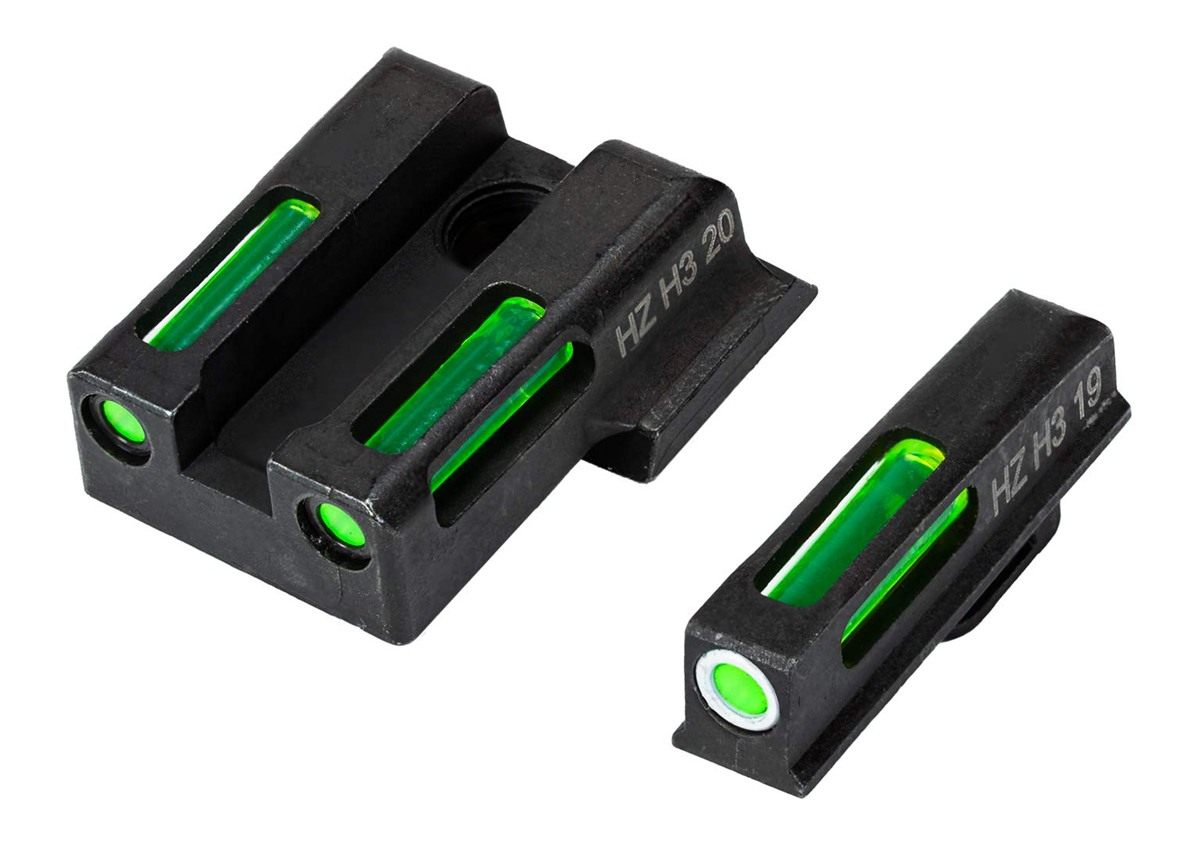 HiViz Litewave H3 Sight Tritium LitePipe Day/Night for S W EZ380, Green w/W
