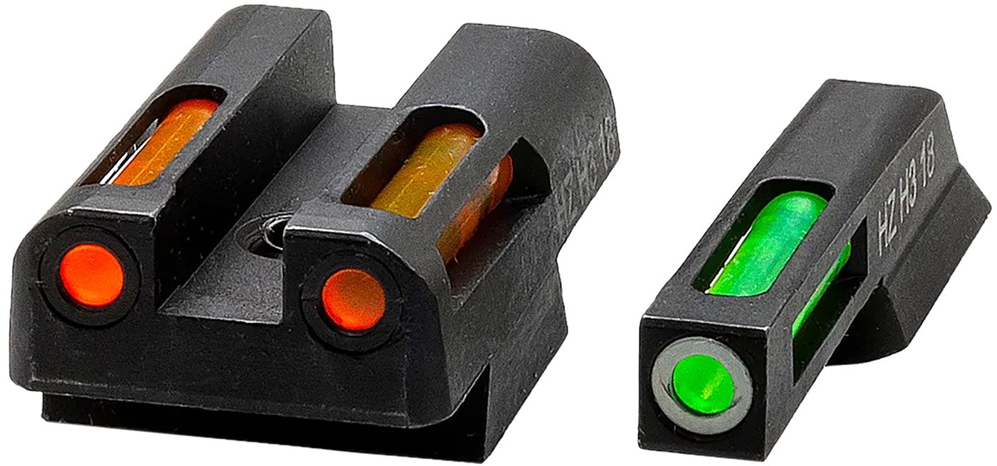 Hiviz Litewave H3 Sight Tritium LitePipe Day/Night for CZ 75, Green/Orange