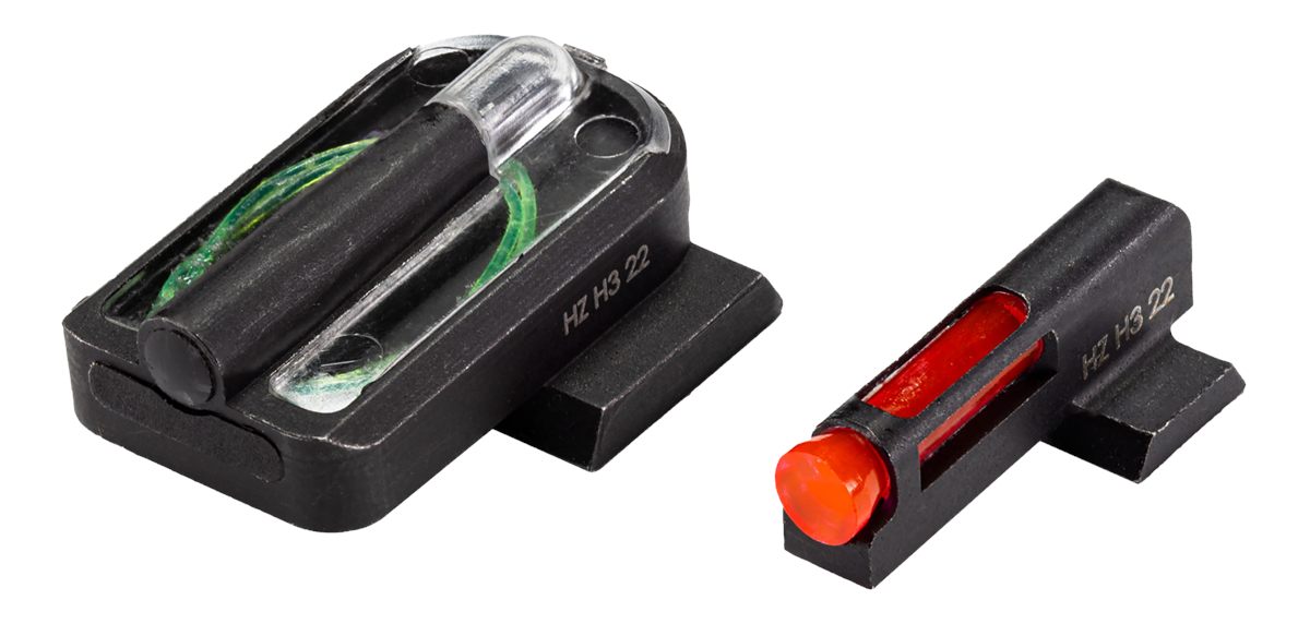 Hi Viz SFHFD21 FastDot H3 Red/Fiber Optic Green Tritium Black Fits Springfi