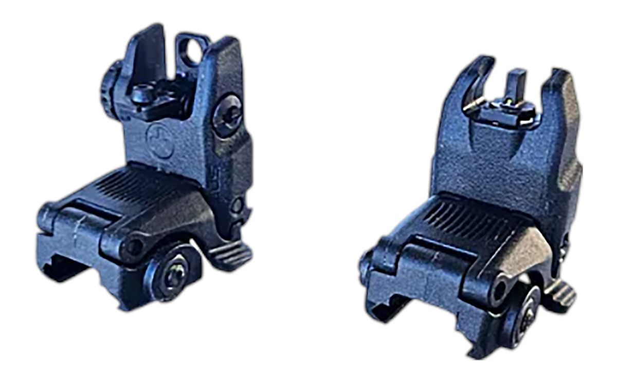 HIVIZ FOLDING AR BACK UP SIGHT F/R