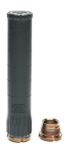Lantac USA M-Spec 22S Suppressor .22 LR with 1/2x28 DT Hub and Plan B