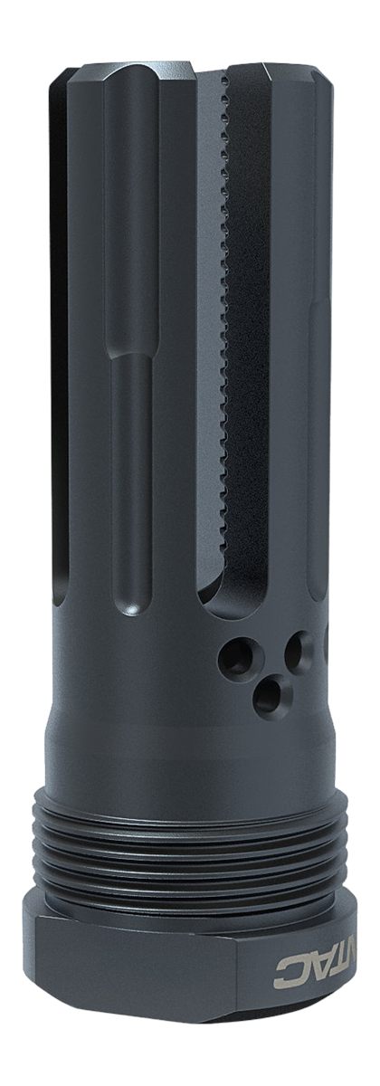 LanTac USA Plan-B Lamprey Flash Hider .223/5.56 1/2x28 Thread Black Full Le