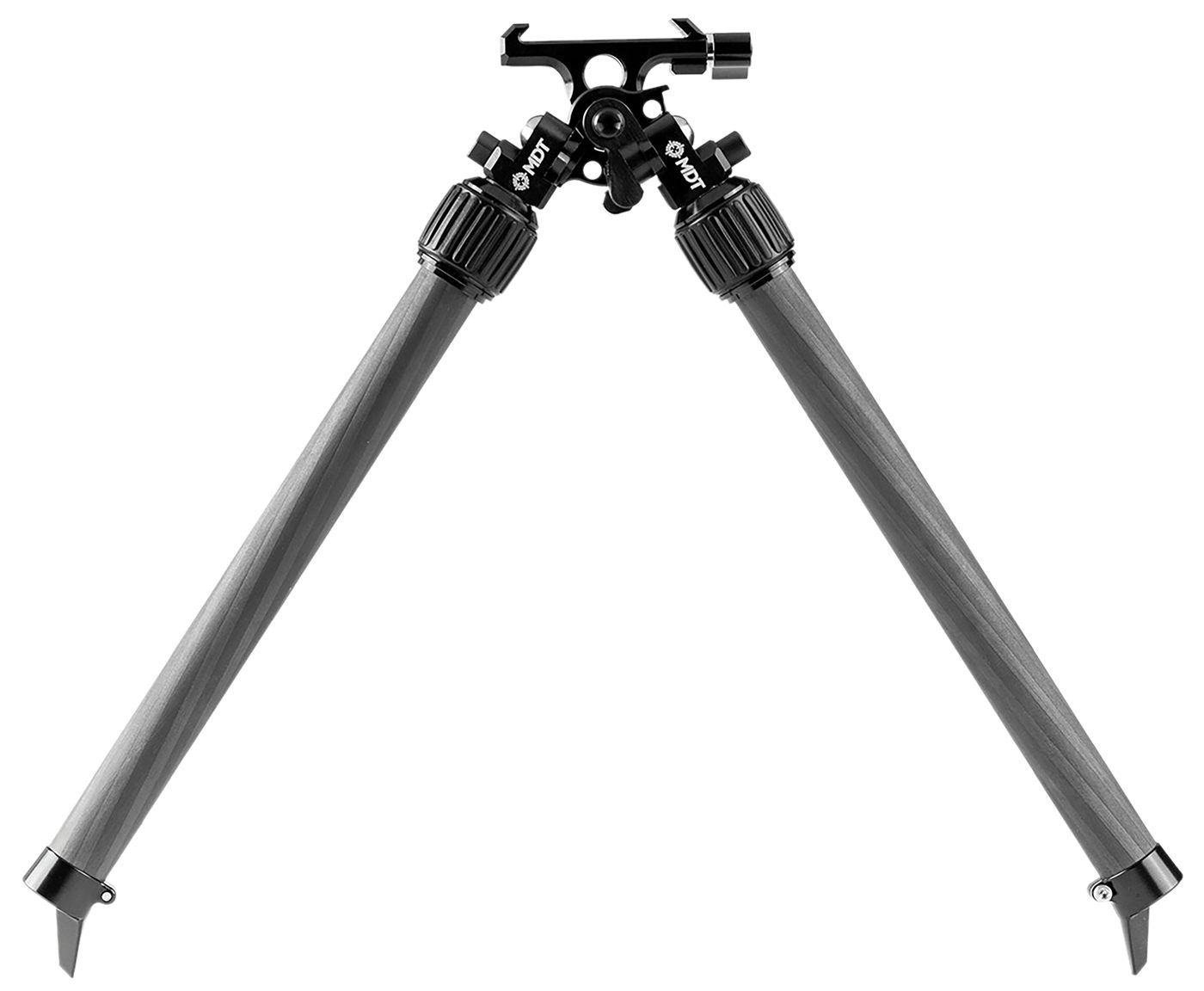 MDT 114703BLK Mountain Bipod 2.70-15.80in High Black Carbon Fiber/Aluminum