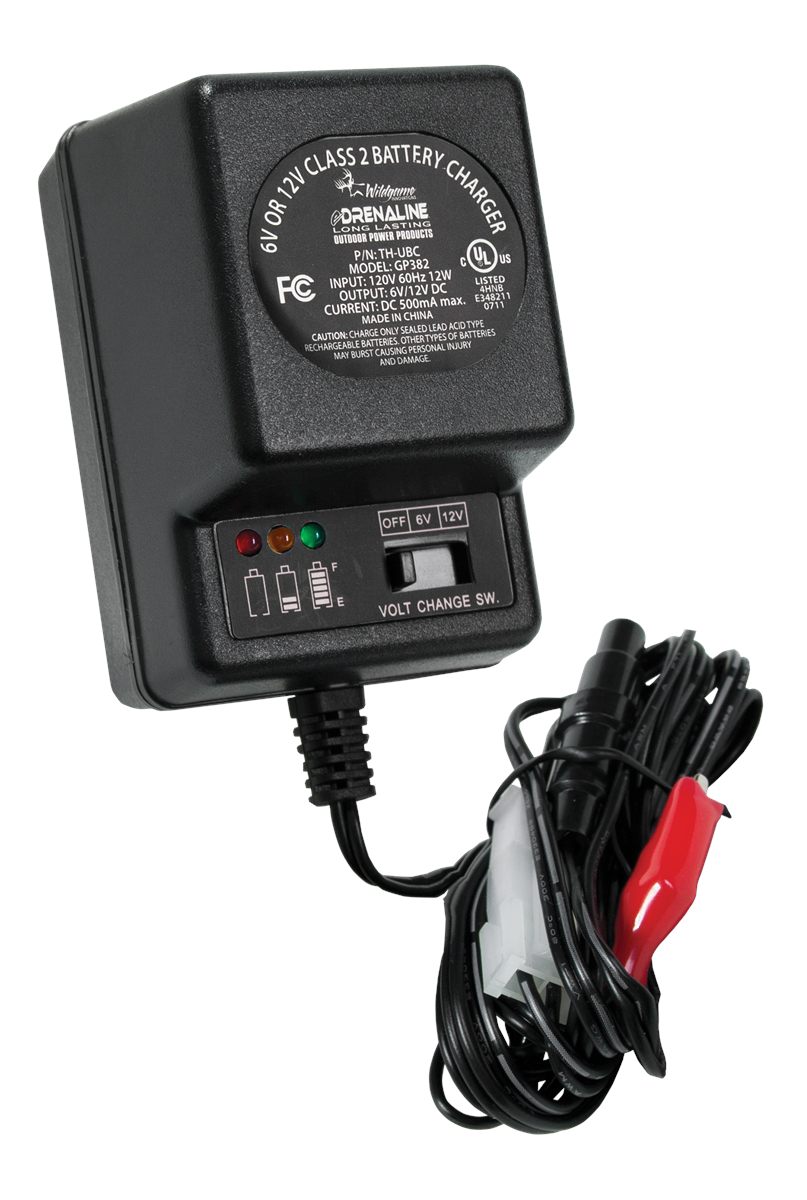 Wildgame Innovations BA Products Thubc 6V and 12V Charger