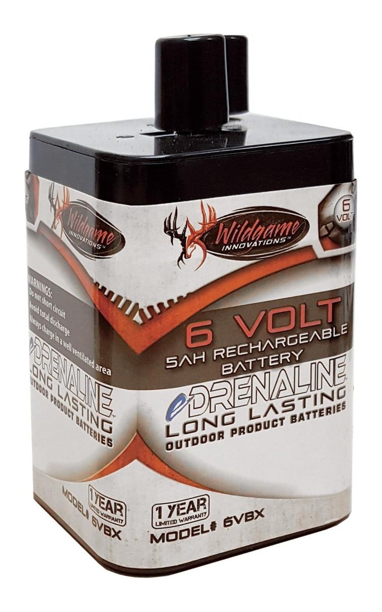 Wildgame Innovations eDRENALINE 6V Spring Style Rechargeable Battery Outdoo