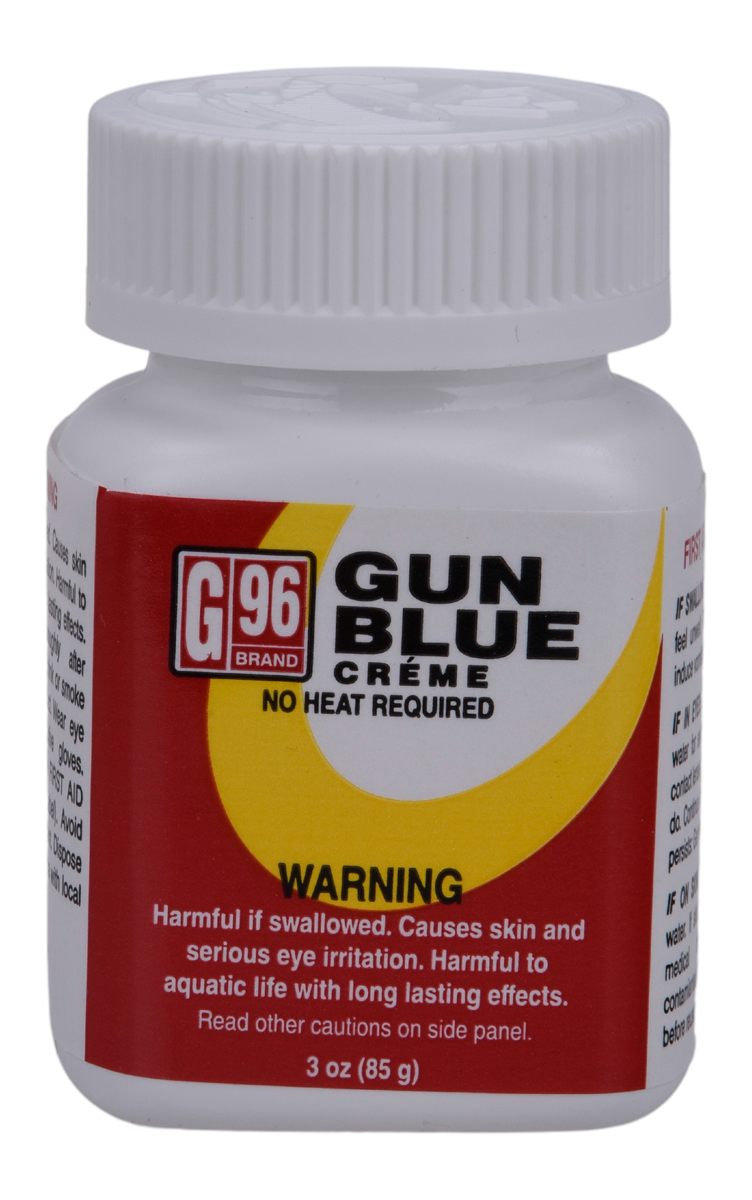 G 96 Products G96 Gun Blue Creme 3oz. Blister Packed