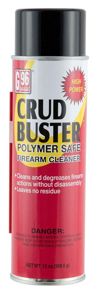 G96 Crud Buster Polymer Safe Firearm Cleaner, Leaves no Residue, 1202