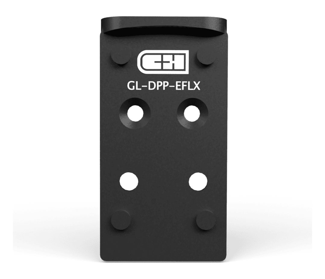 C+H Precision Optics Adapter Plate for Glock MOS and Leupold Delta Point Pr