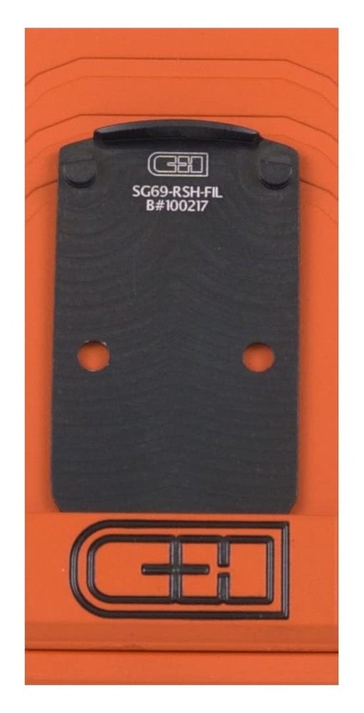 C+H Precision Optics Adapter Plate Compatible with SIG P226/229 w/Romeo 1 P view 2