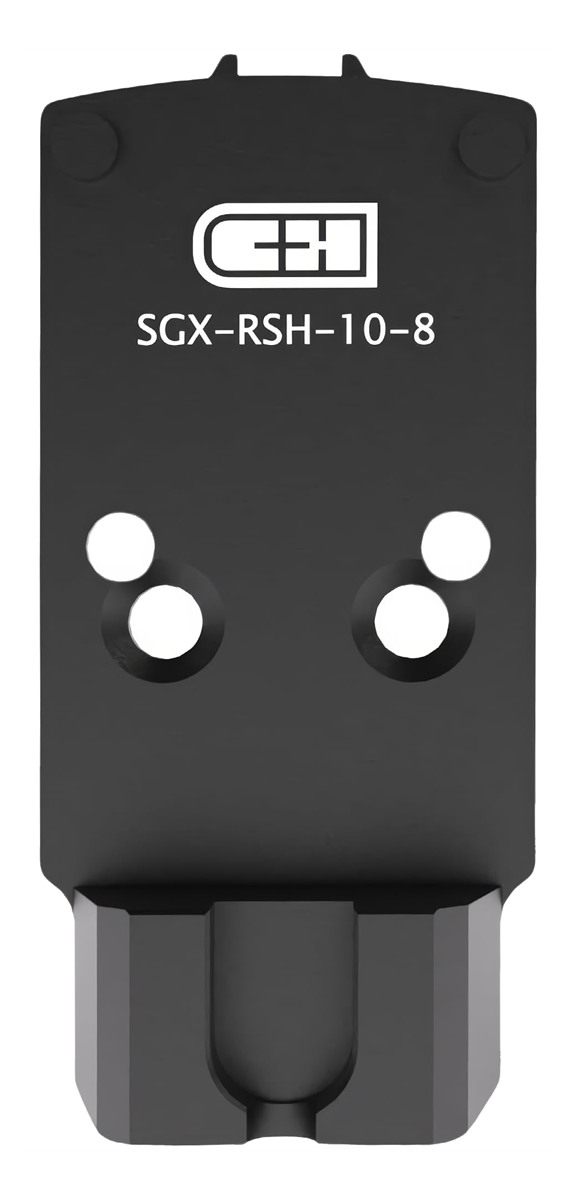 C+H Precision Optics Adapter Plate with 10-8 Rear Sight for P320 Legion (X