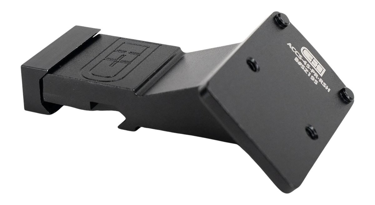 C H Precision PR45RSH Picatinny Mount Red Dot Optic Black Aluminum Compatib