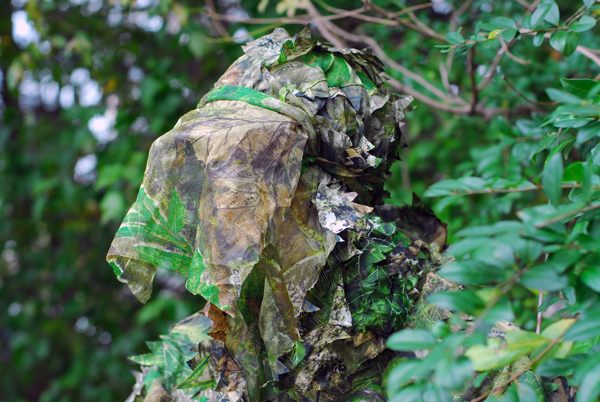 Titan 3D Camouflage Leafy Face Mask - One Size Fits All Hunting Gear, Full view 2