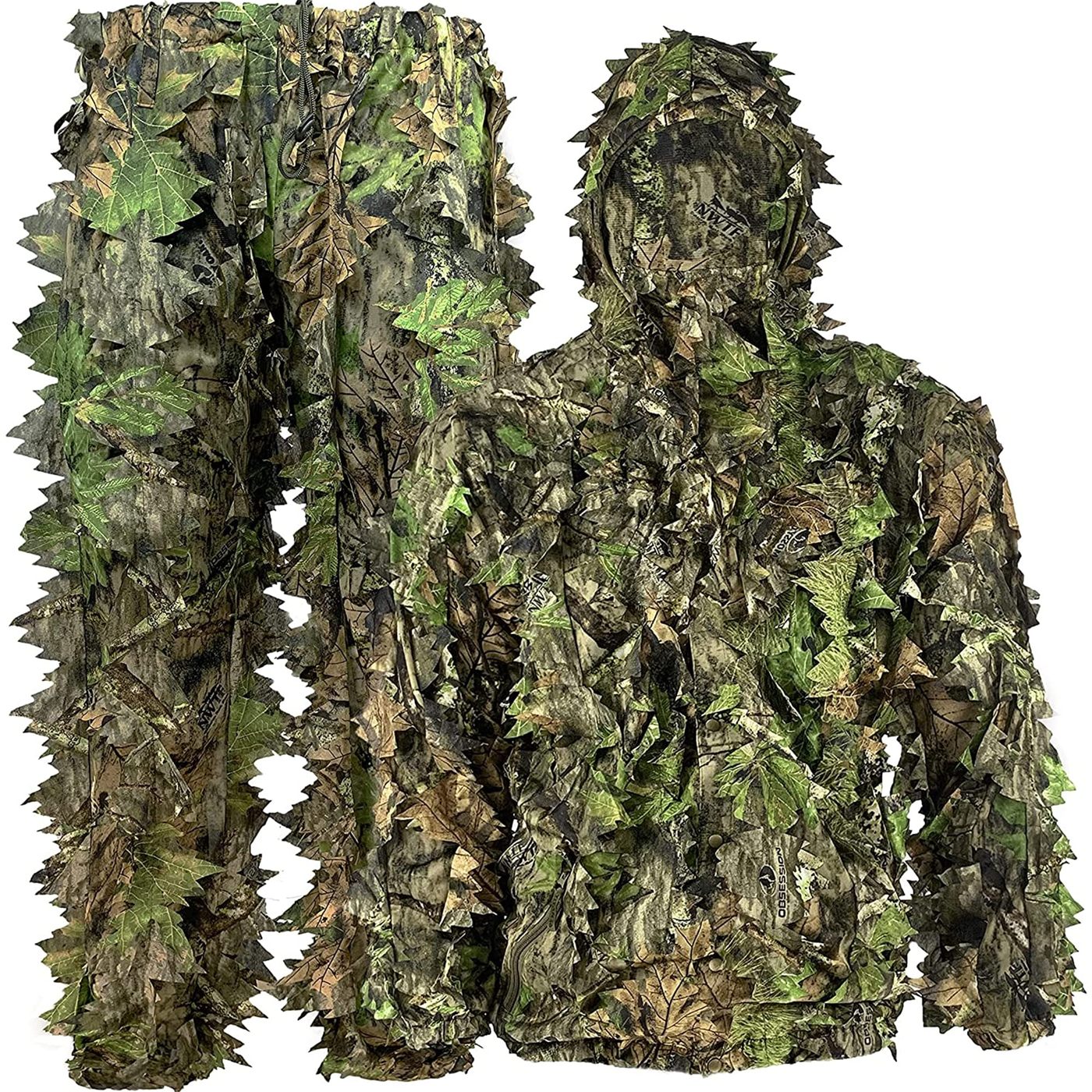 Titan 3D Leafy Suit - Hunting Gear for Men, Camo Breathable Jacket, Mens Ha