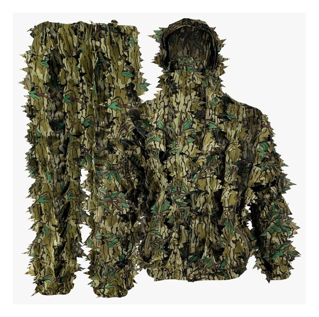 Titan 3D Leafy Suit - Hunting Gear for Men, Mossy Oak Greenleaf Pattern (L/