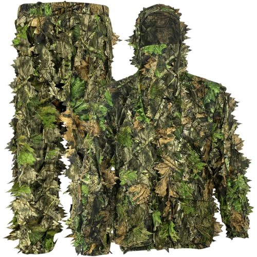 Titan 3D Outfitter Series, Hunting Gear Suit, Camo Suits, Breathable Leafy