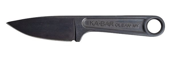 KA BAR Forged Wrench Knife 3in Plain Edge Blackout W/Shth
