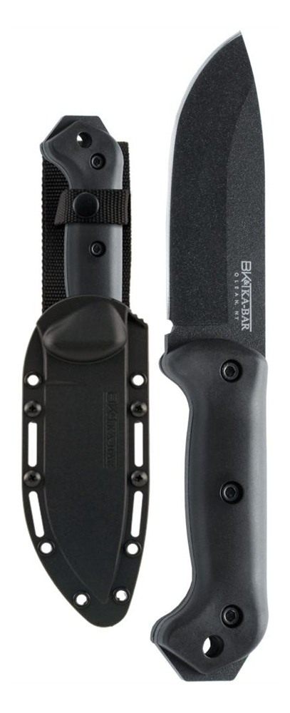 KA BAR Knives BK2 Becker Campanion 5.25in Fixed Clip Point Drop Plain Black view 2