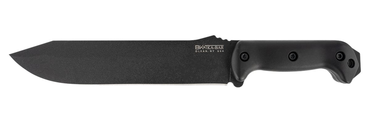 Ka Bar Knives BK9 Becker Combat Bowie 9.25in Fixed Clip Point Plain Black 1