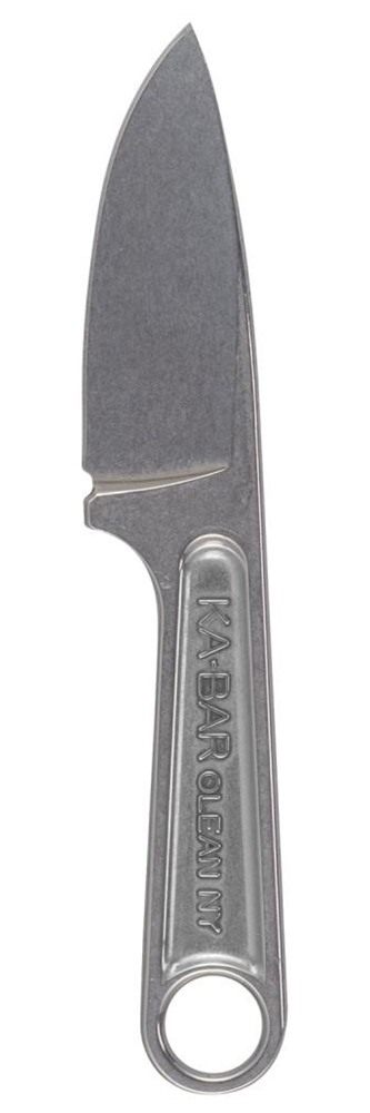 KA BAR Knives Forged Wrench Fixed Knife 3in Drop Point Blade Silver view 3