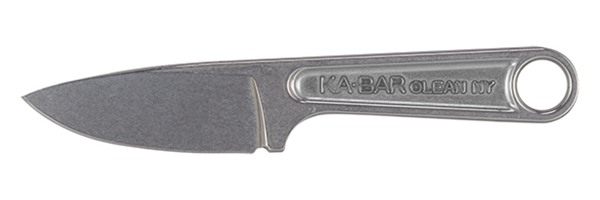 KA BAR Knives Forged Wrench Fixed Knife 3in Drop Point Blade Silver view 4