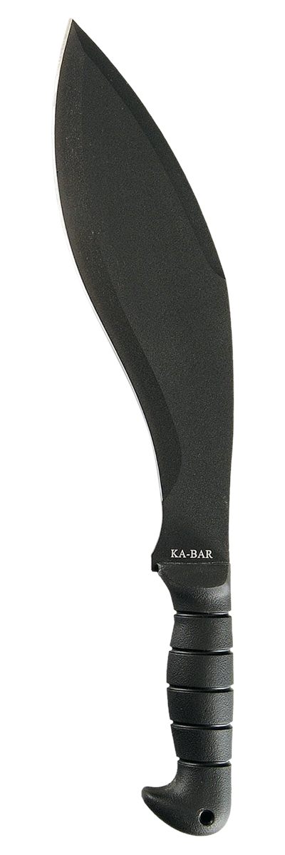 KA BAR Kukri Machete Knife 11-1/2in Blade Black w/Sheath view 2