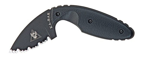 KA BAR 1481 TDI Law Enforcement Serrated Edge Knife,Small,Black view 4