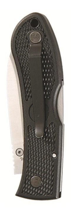KA BAR 4062 Dozier Hunter 3in Folding Drop Point Plain AUS-8A SS Blade, Bla view 2