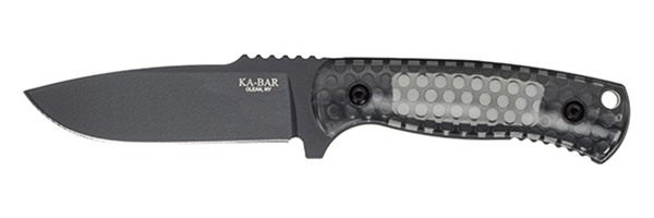KA BAR LES George Cool Name 4.25in Drop Point Sheath