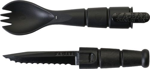 Ka Bar Knives MIL-Spec Spork/Knife 3 Pack OD Green/Black/Brown view 3