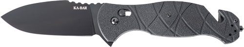 Ka Bar Knives Coytu Folder 3.5in Deep Belly DP Crossbar W/Cutter view 2