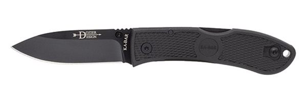 KA BAR Knives Kbar Dozier Folding Hunter 3in BLK