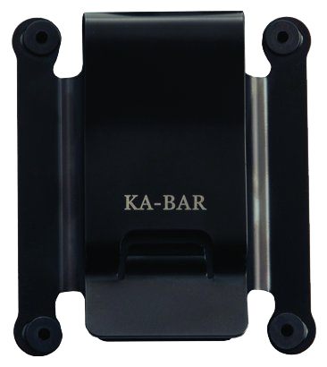 KA BAR Knives 1480CLIP Belt Clip For TDI/Hinderer/Becker, Black Metal