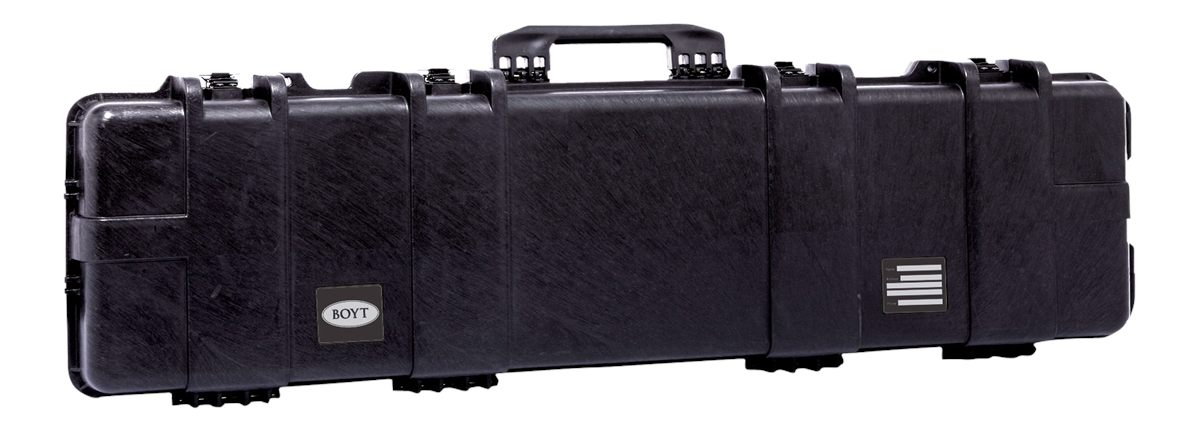 Boyt Harness H52SG H-Series Single Gun Case Black Polypropylene Egg Crate P