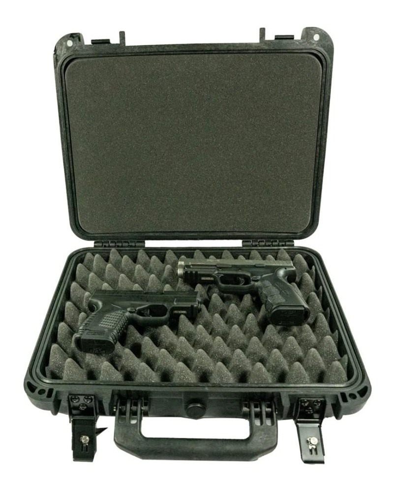 Boyt Harness H15 Compact Double Handgun/Accessory Hard Case Black
