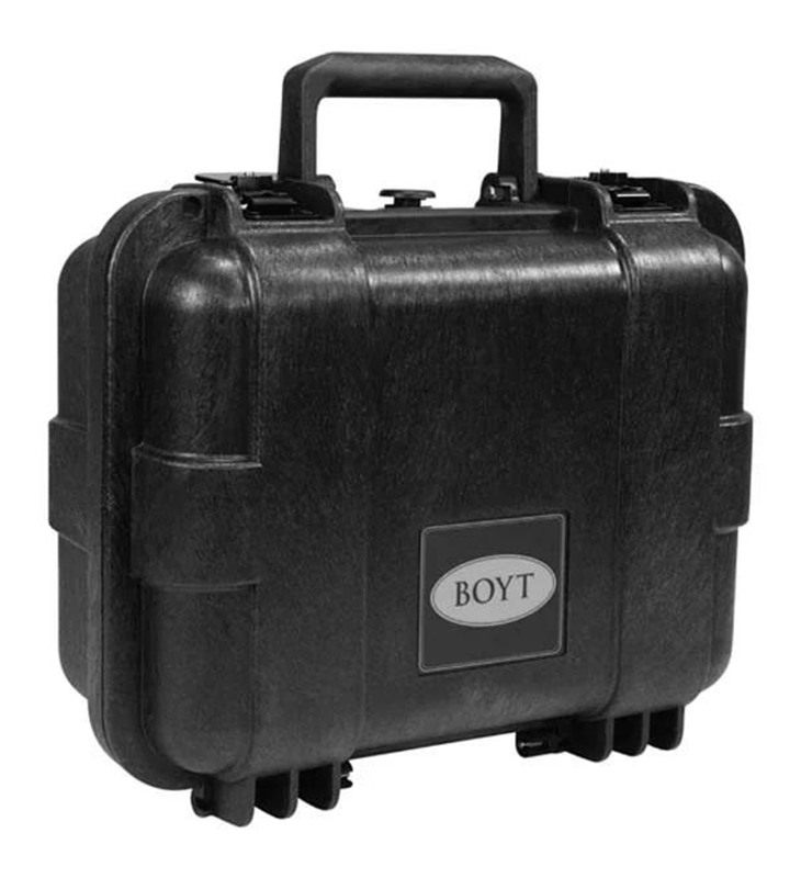 Boyt Harness H15 Compact Double Handgun/Accessory Hard Case Black view 2