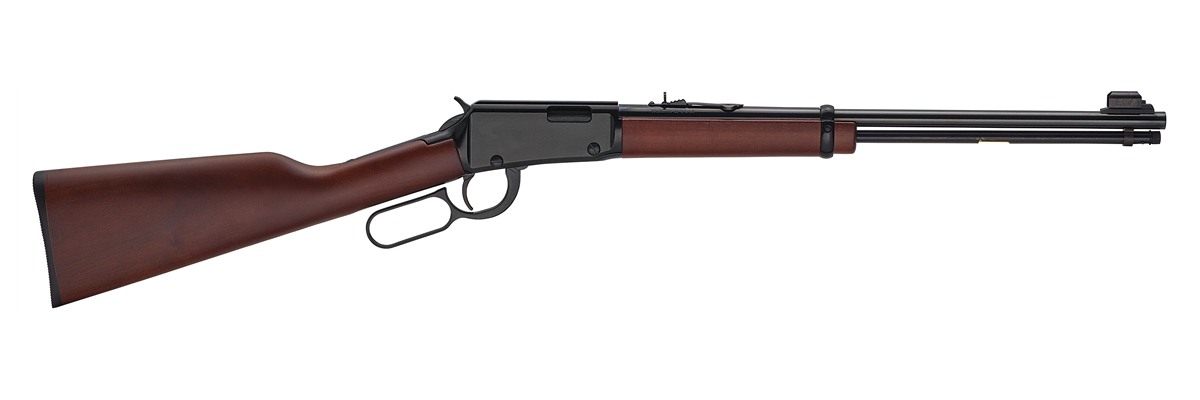 Henry H00122M Classic 22 WMR 12+1 18.50in Blued Round Barrel, Black Aluminu