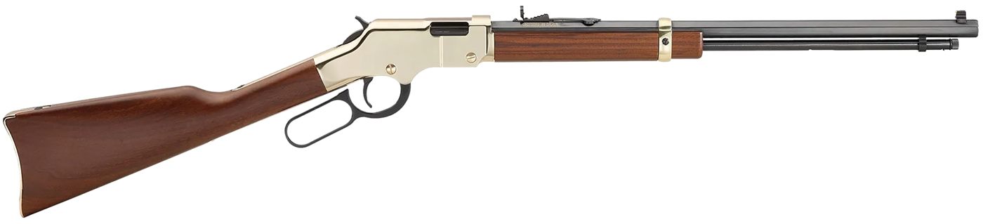 Henry H004M Golden Boy 22 WMR Caliber with 12+1 Capacity, 20.50in Blued Bar