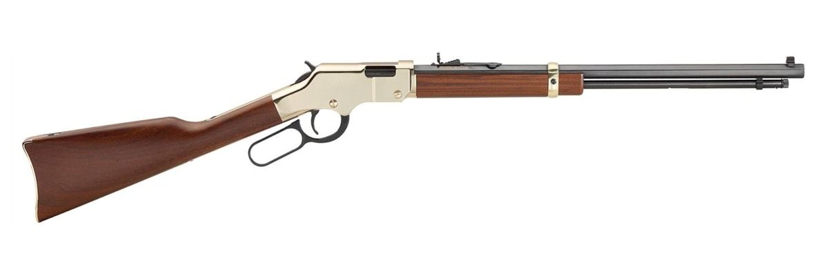 Henry H004M Golden Boy 22 WMR Caliber with 12+1 Capacity, 20.50in Blued Bar view 2