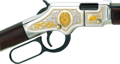 Henry Repeating Arms H004LE Golden Boy Law Enforcement Tribute 22 Short, Lo view 4