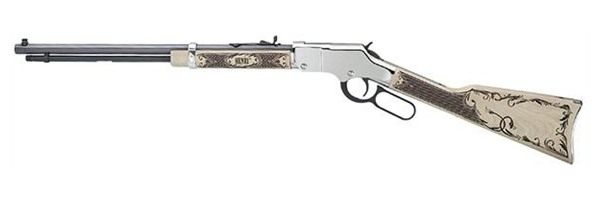 Henry Repeating Arms H004AE Golden Boy Silver American Eagle Full Size 22 S view 2