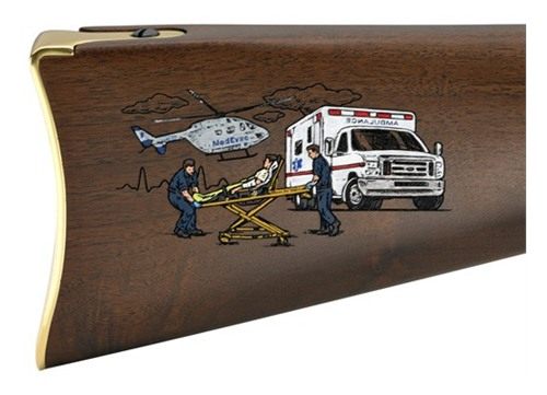 Henry H004EMS Golden Boy EMS Tribute Edition 22 LR, 16 LR/21 Short, 20in Bl view 3