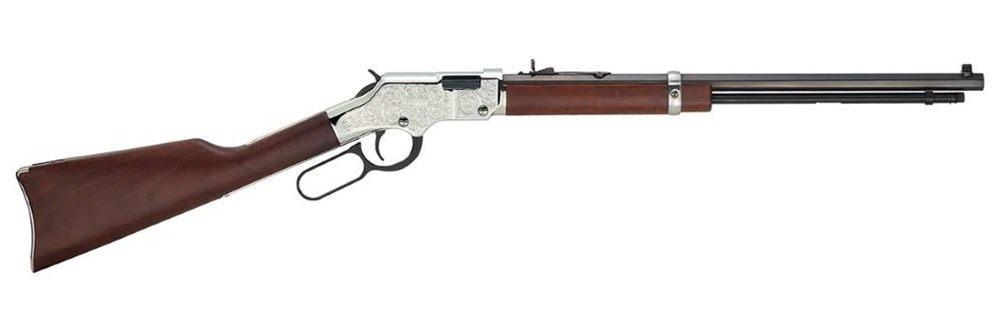 Henry Repeating Arms H004SEV Silver Eagle Full Size 17 HMR 11+1 20in Blued view 2