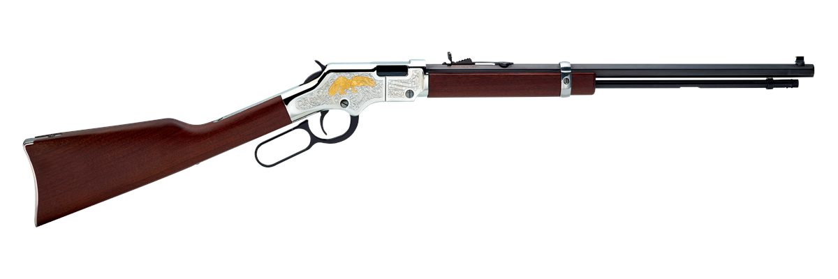 Henry Repeating Arms H004GE Golden Eagle Full Size 22 Short, Long, LR, 16 L