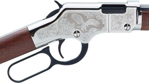 Henry Repeating Arms H004SE2 Golden Boy Silver Eagle 2nd Edition 22 Short view 6