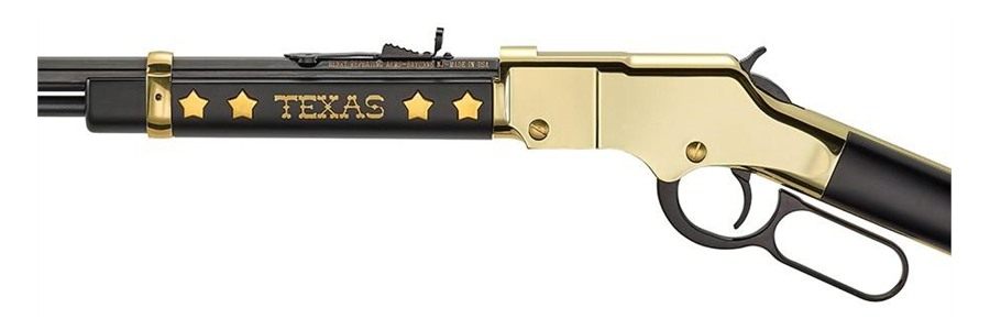 Henry Repeating Arms H004TX Golden Boy Texas Tribute Full Size 22 Short, Lo view 6
