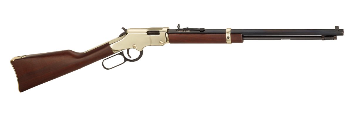 Henry Repeating Arms H004V Golden Boy 17 HMR 12+1 20in Octagon Barrel Brass
